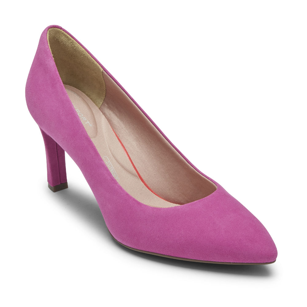 Rockport Womens Total Motion Sheehan - Heels Pink - LAW613084